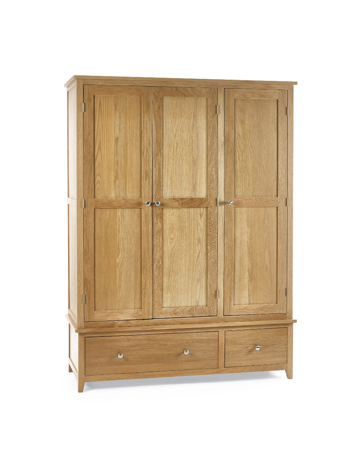 Mallory 3 Door 2 Drawer Wardrobe with Shelf