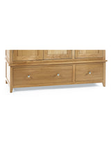 Mallory 3 Door 2 Drawer Wardrobe with Shelf