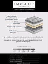 Capsule Orthopaedic Sprung Mattress