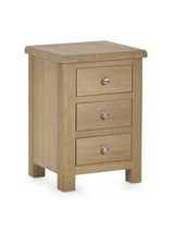 Memphis 3 Drawer Bedside Table