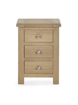 Memphis 3 Drawer Bedside Table