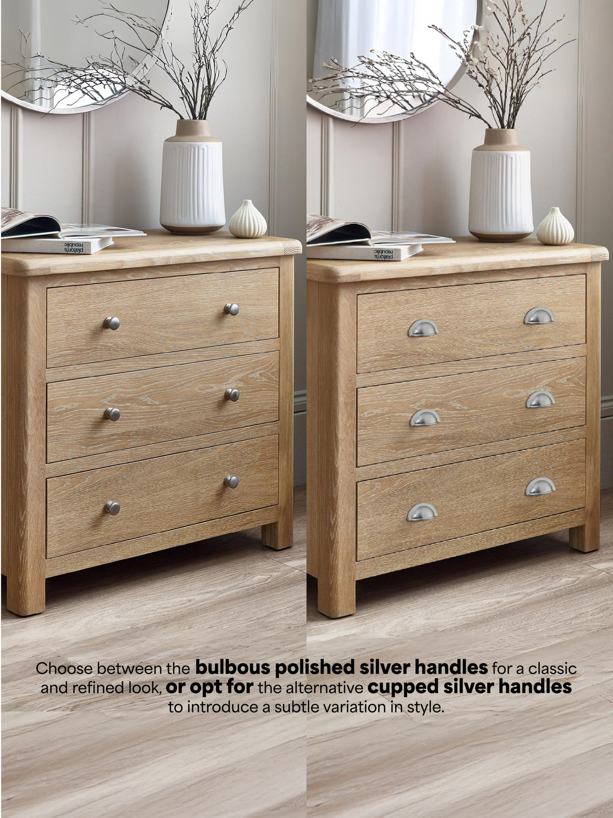 Memphis 3 Drawer Chest