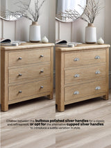 Memphis 3 Drawer Chest