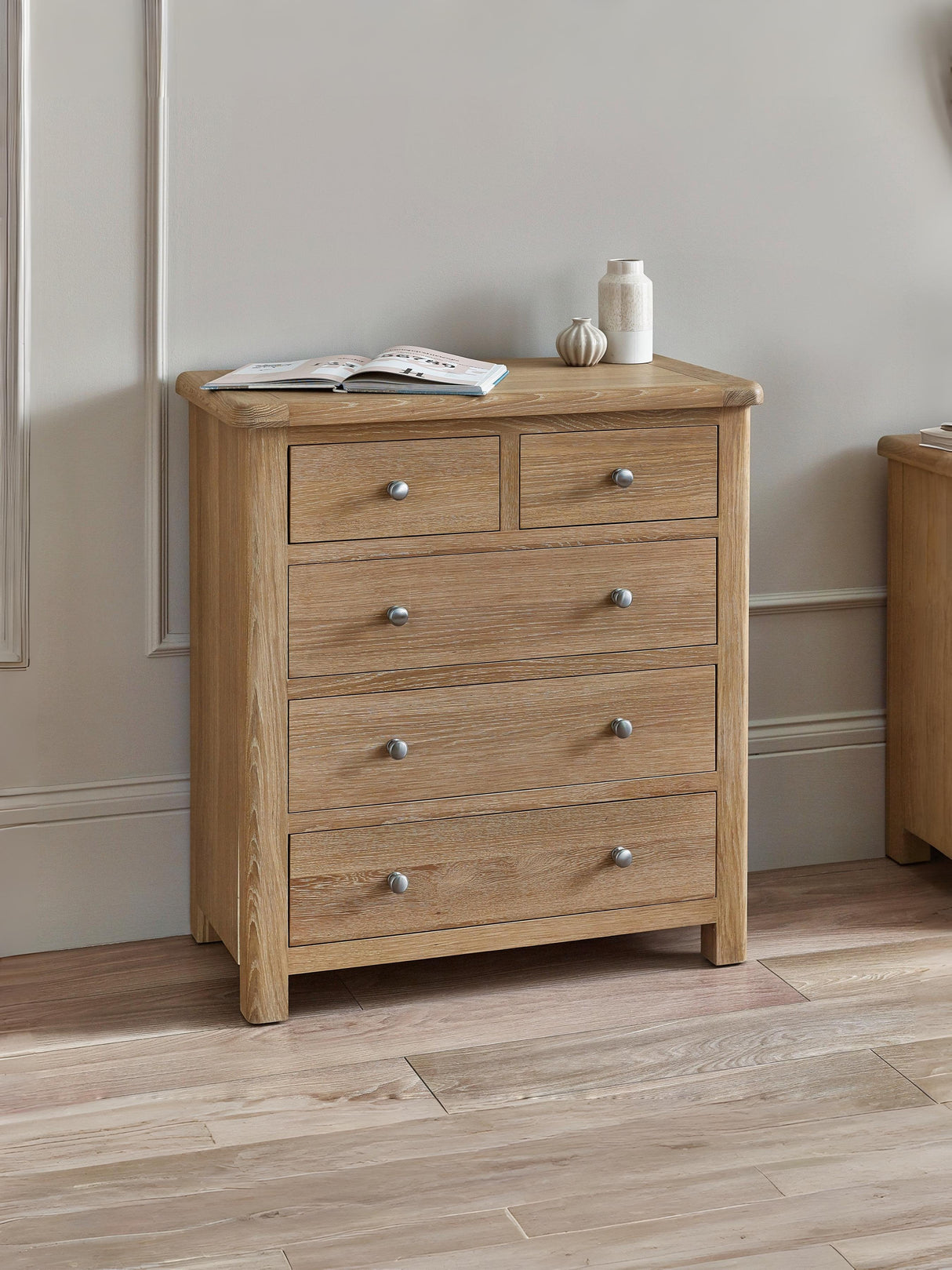 Memphis 5 Drawer Chest (3+2)