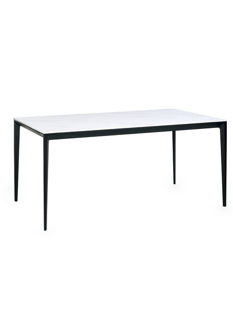 Miami Rectangular Stone Top 4-6 Seater Dining Table