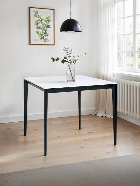 Miami Square Stone Top 4 Seater Dining Table