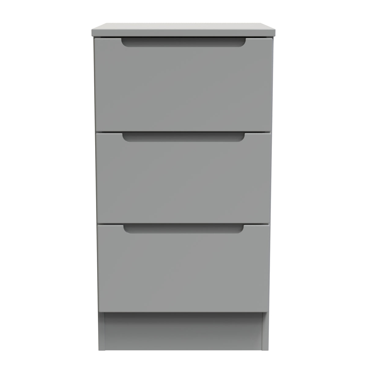 Milan 3 Drawer Bedside Cabinet