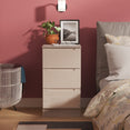 Milan 3 Drawer Bedside Cabinet