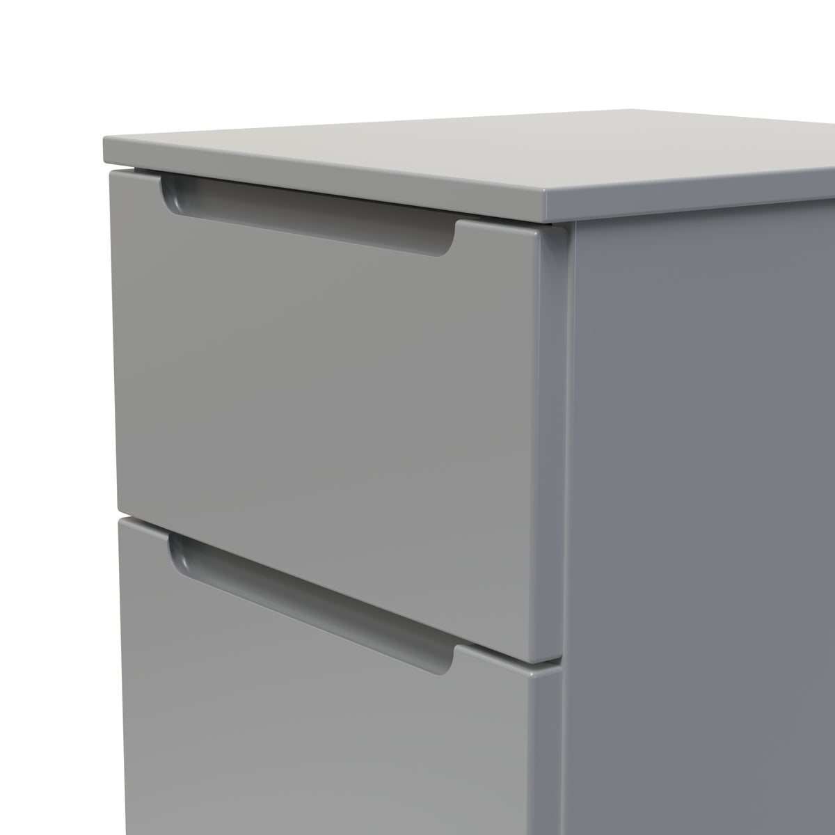 Milan 5 Drawer Bedside Cabinet