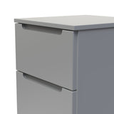 Milan 5 Drawer Bedside Cabinet