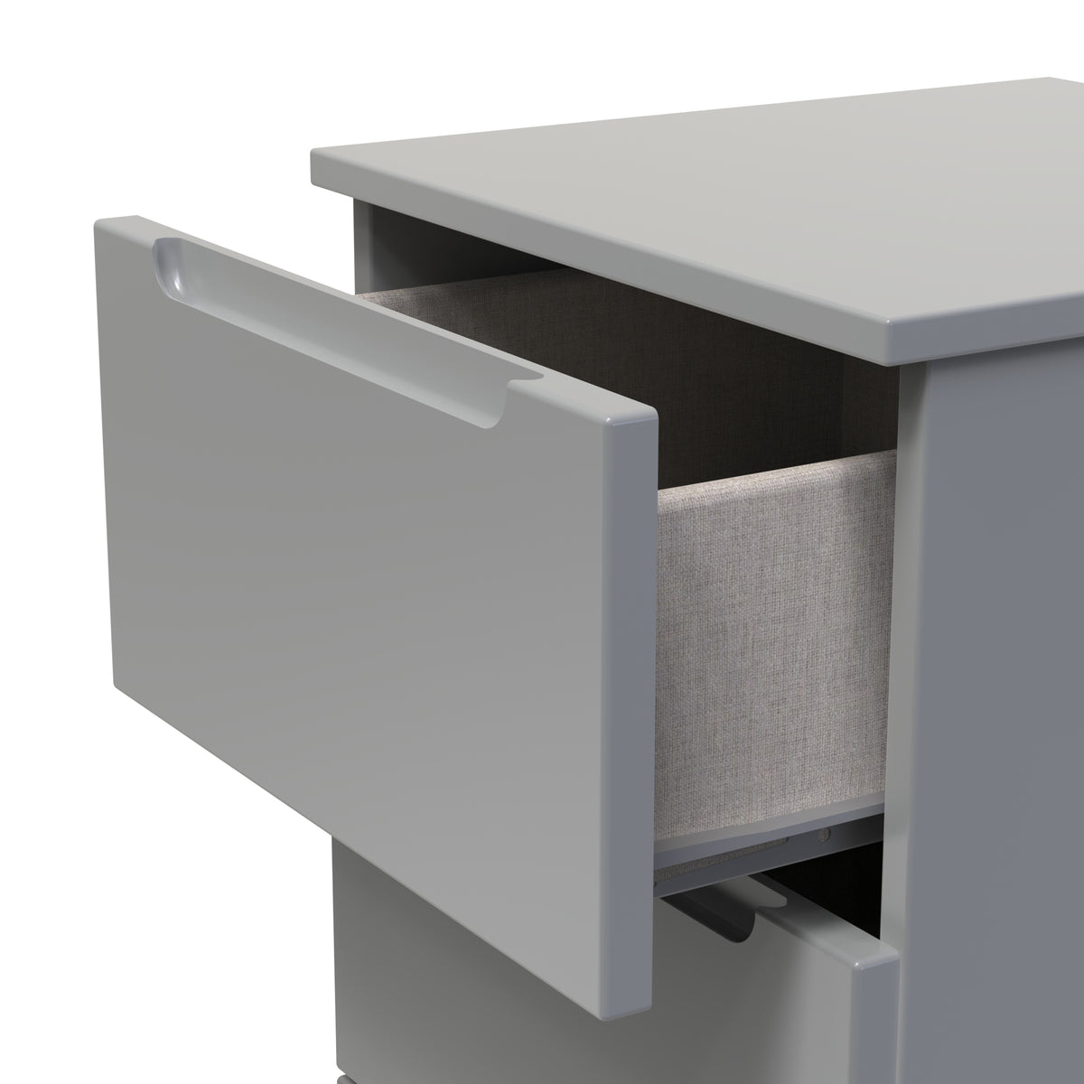 Milan 5 Drawer Bedside Cabinet