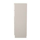 Milan 5 Drawer Bedside Cabinet