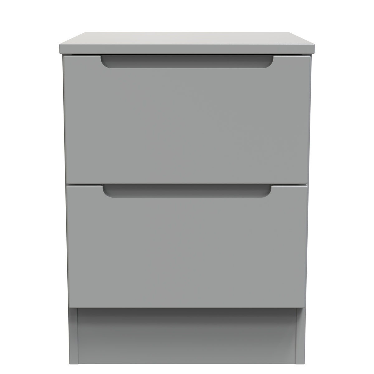 Milan 2 Drawer Bedside Cabinet