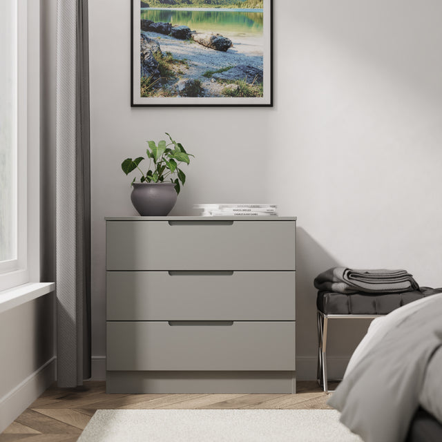 Milan 3 Drawer Chest