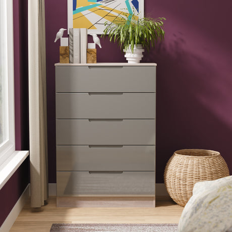 Milan 5 Drawer Chest