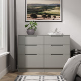 Milan 6 Drawer Midi Chest