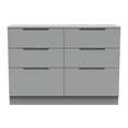 Milan 6 Drawer Midi Chest