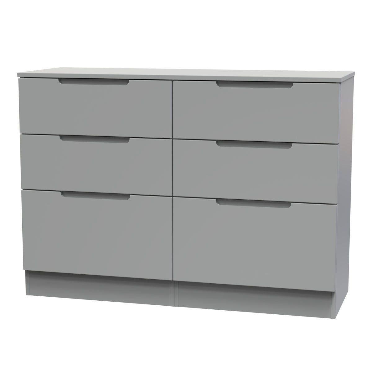Milan 6 Drawer Midi Chest