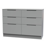 Milan 6 Drawer Midi Chest