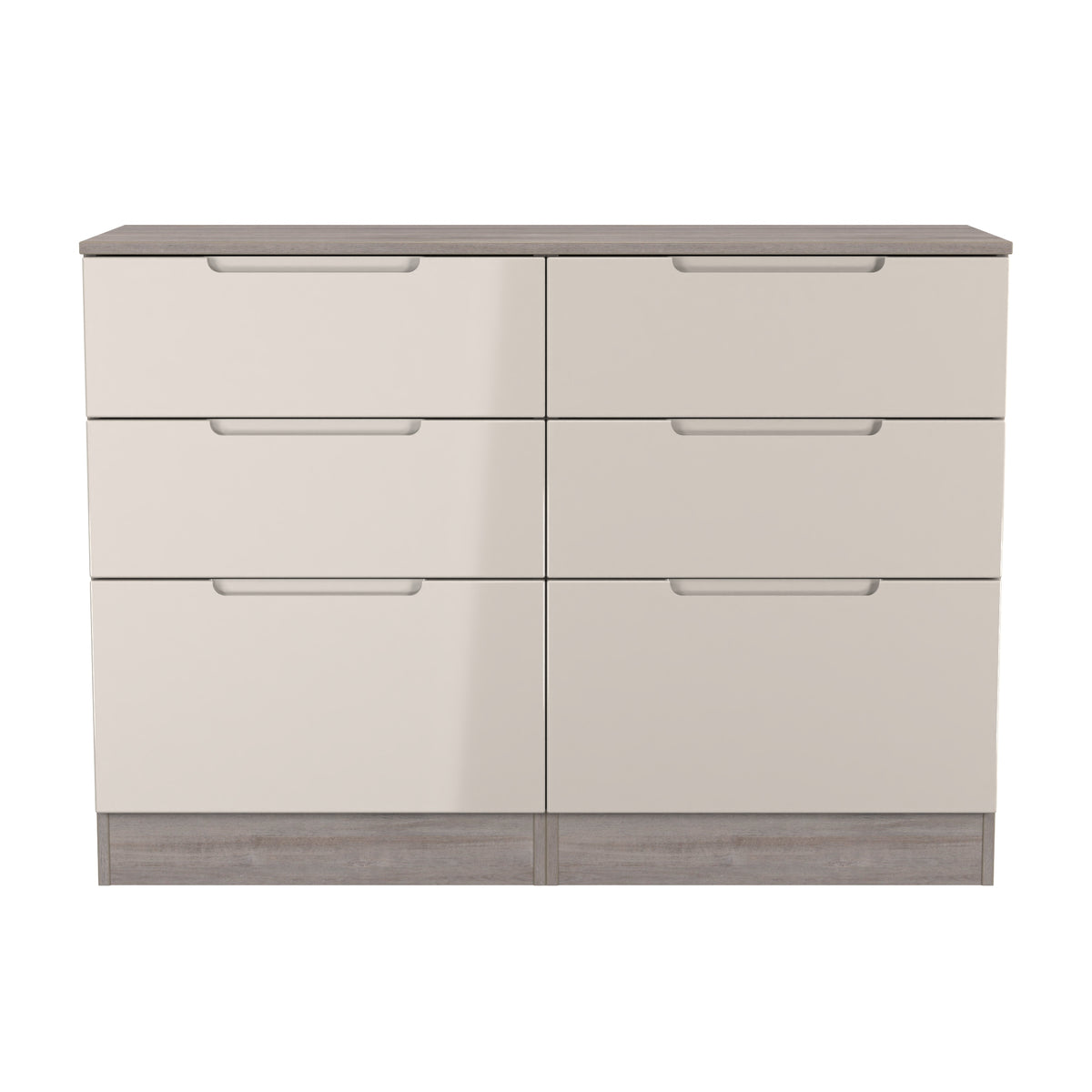 Milan 6 Drawer Midi Chest