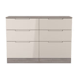 Milan 6 Drawer Midi Chest