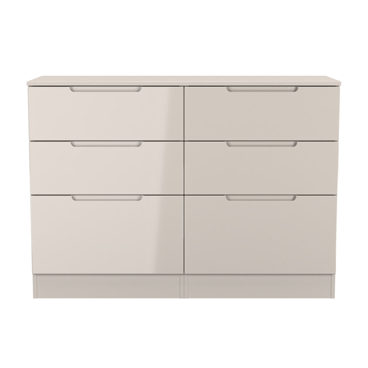 Milan 6 Drawer Midi Chest