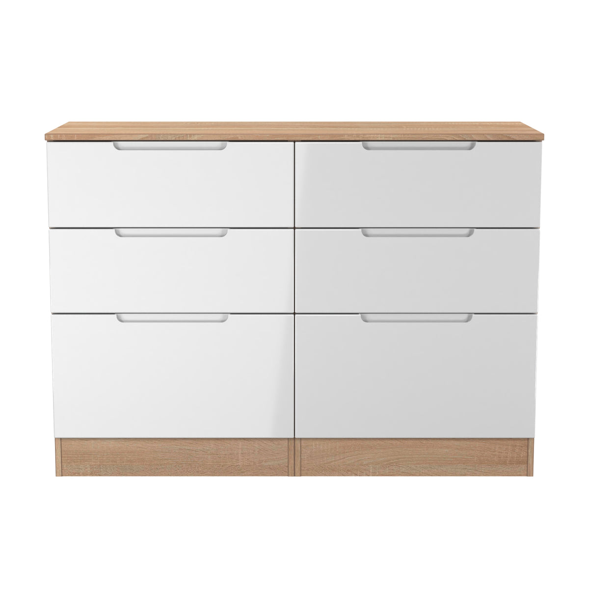 Milan 6 Drawer Midi Chest