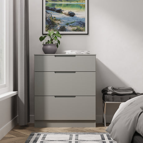 Milan 3 Drawer Deep Chest