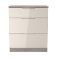 Milan 3 Drawer Deep Chest
