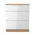 Milan 3 Drawer Deep Chest