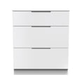 Milan 3 Drawer Deep Chest