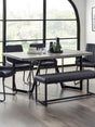 Miller Miami Rectangular 4-6 Seater Dining Table