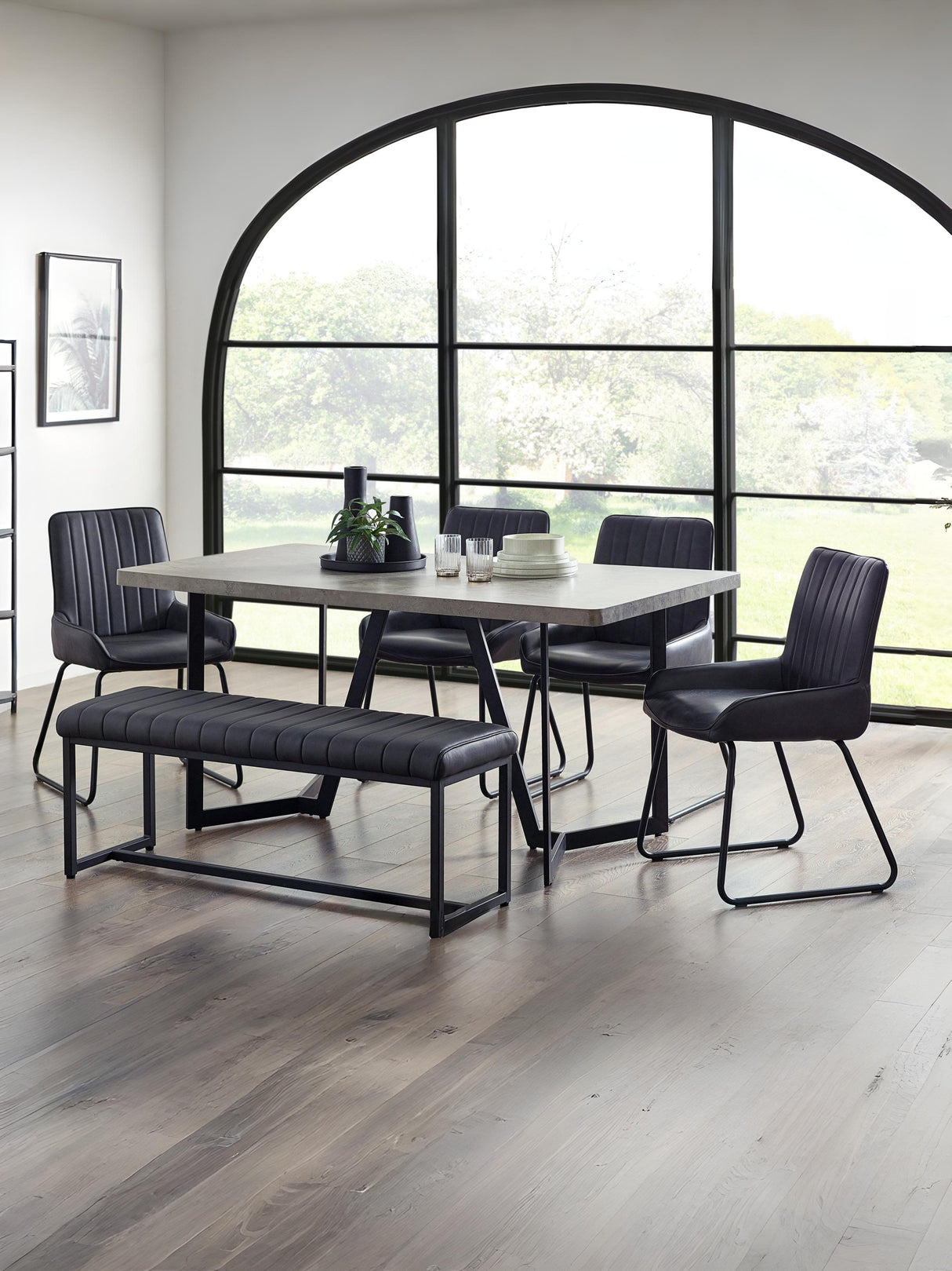 Miller Miami Rectangular 4-6 Seater Dining Table