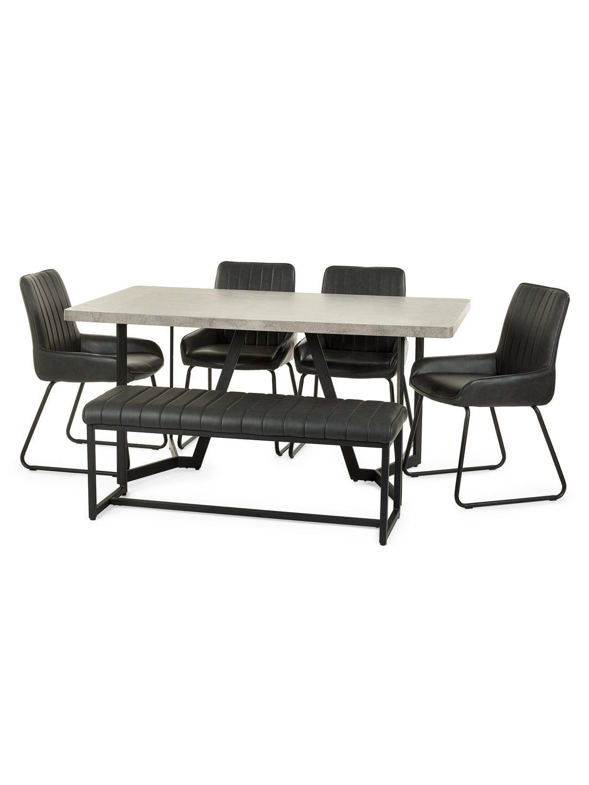 Miller Miami Rectangular 4-6 Seater Dining Table