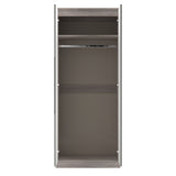 Milan 2ft6in Mirror Wardrobe