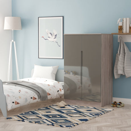 Milan 2ft6in Plain Midi Wardrobe