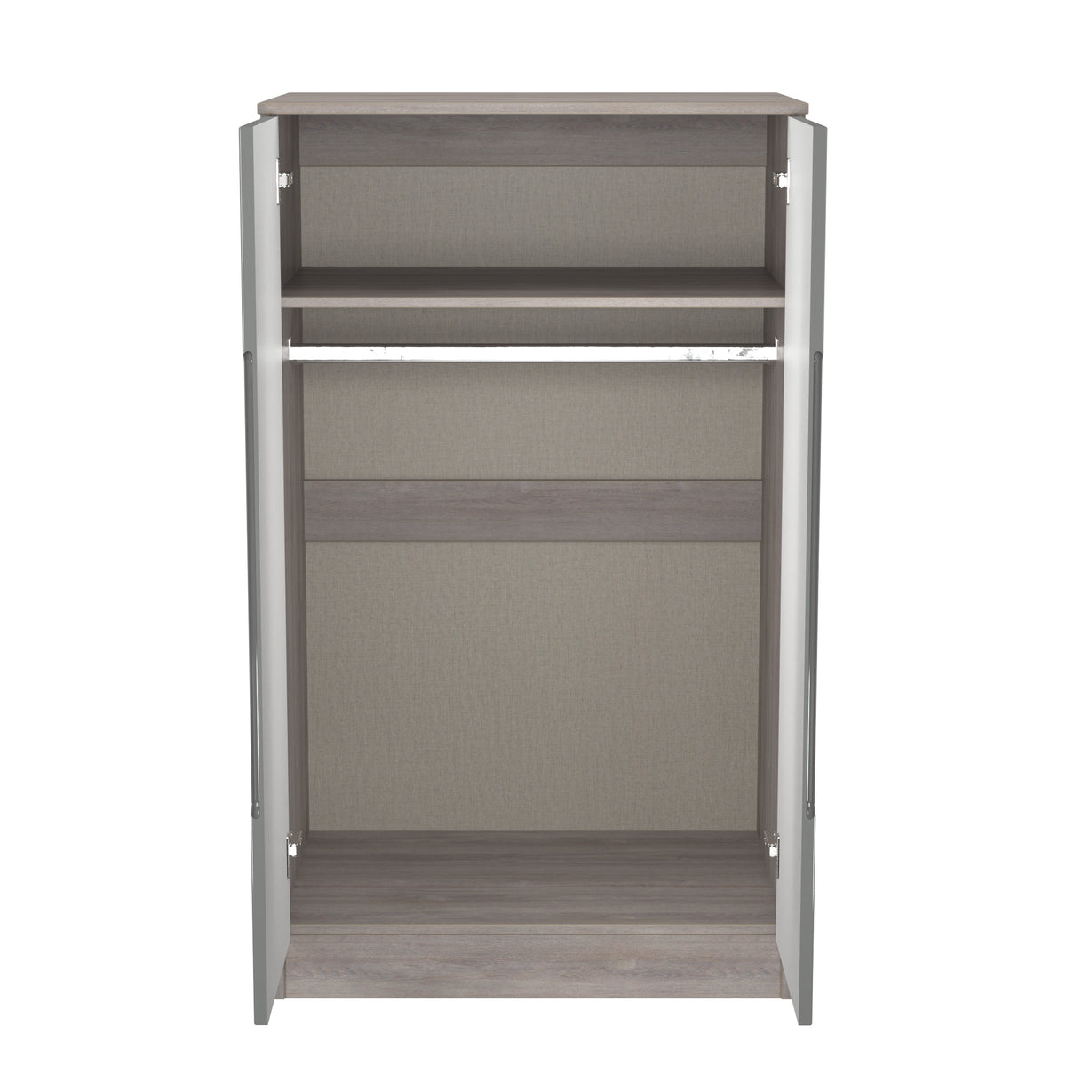 Milan 2ft6in Plain Midi Wardrobe