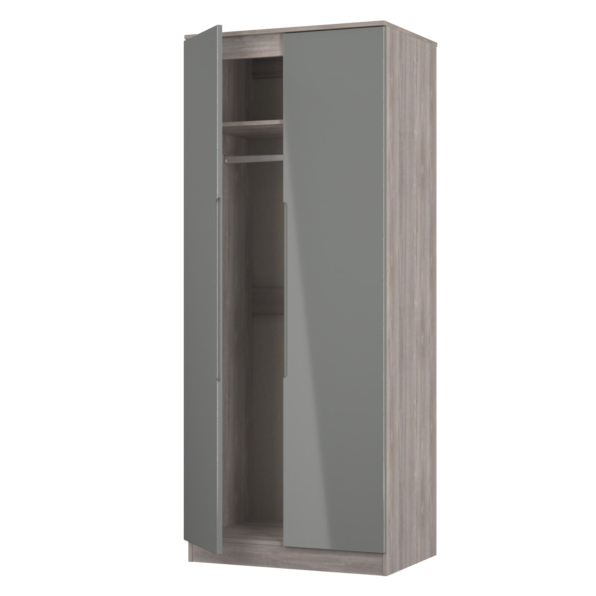 Milan 2ft6in Plain Wardrobe
