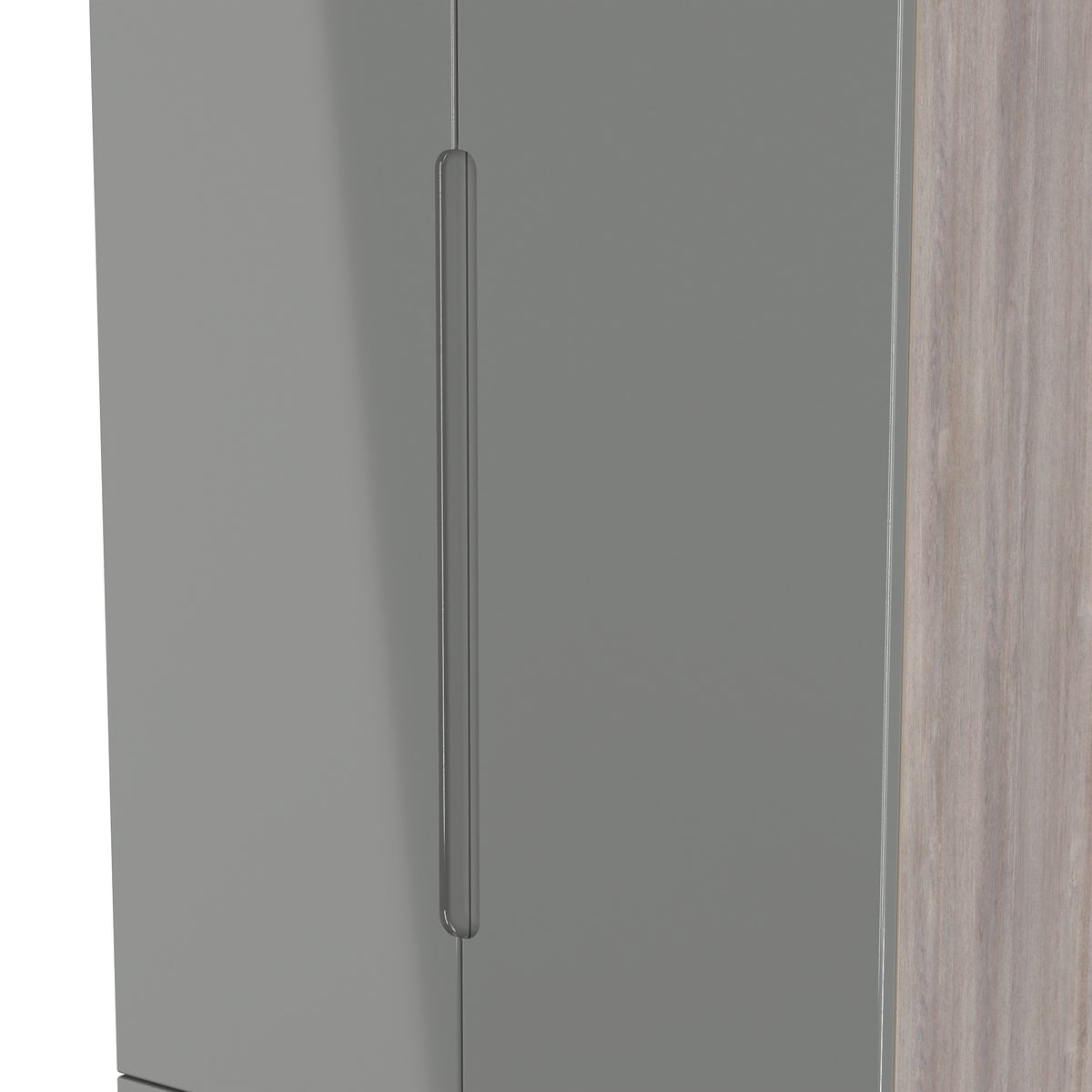 Milan 2ft6in 2 Drawer Wardrobe