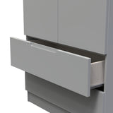 Milan Tall 2 Drawer Wardrobe
