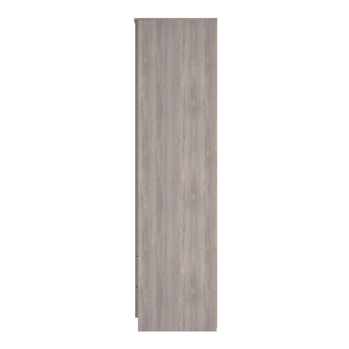 Milan Tall 2 Drawer Wardrobe