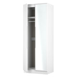 Milan Tall Mirrored Wardrobe