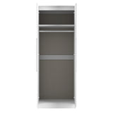 Milan Tall Mirrored Wardrobe