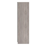 Milan Triple 2 Drawer Mirrored Wardrobe
