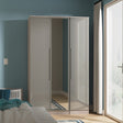 Milan Triple Mirrored Wardrobe