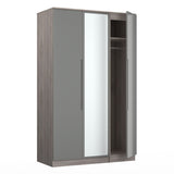 Milan Triple Mirrored Wardrobe