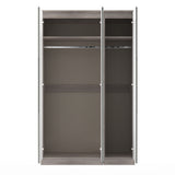 Milan Triple Mirrored Wardrobe
