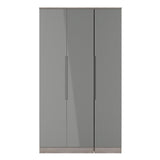 Milan Tall Triple Plain Wardrobe