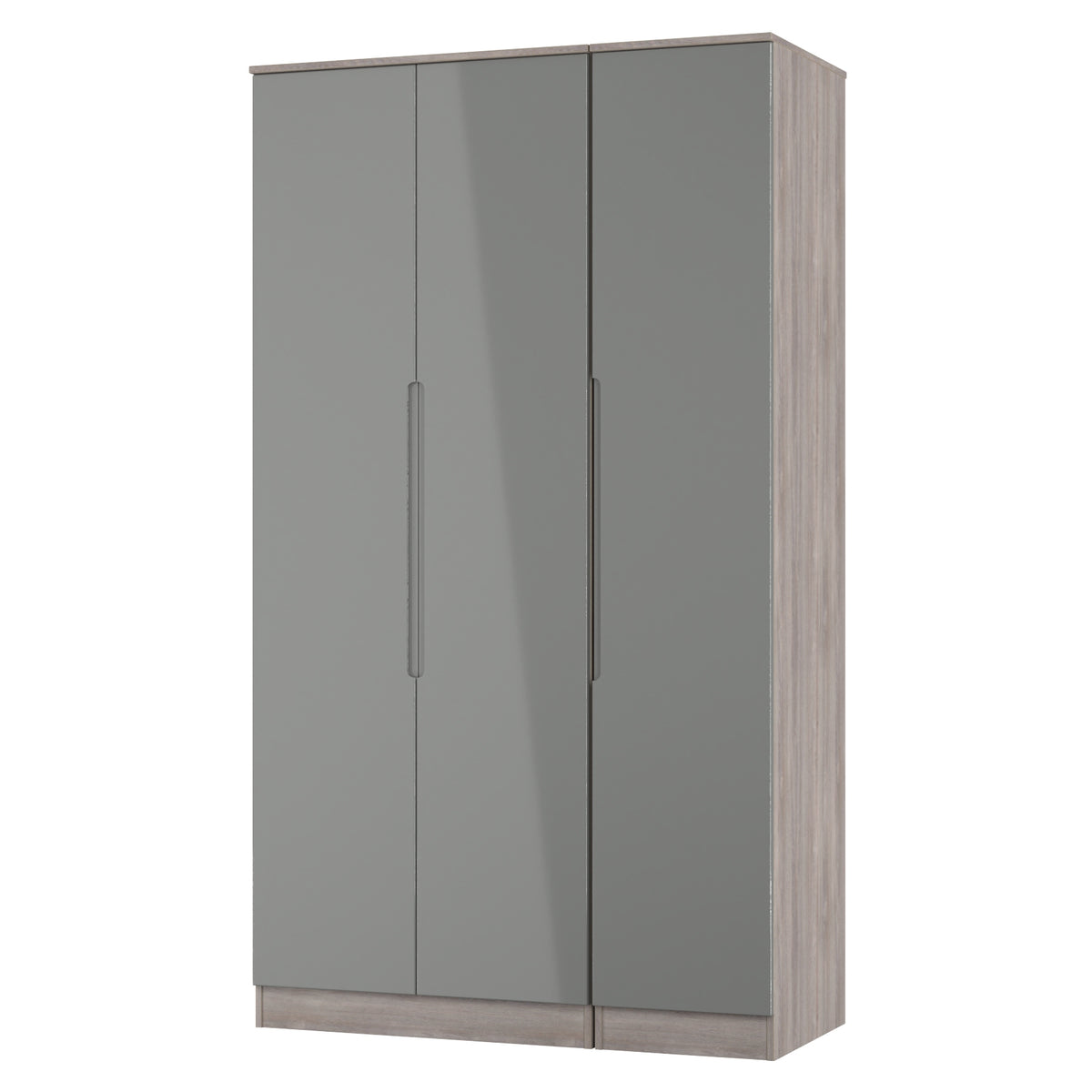 Milan Tall Triple Plain Wardrobe