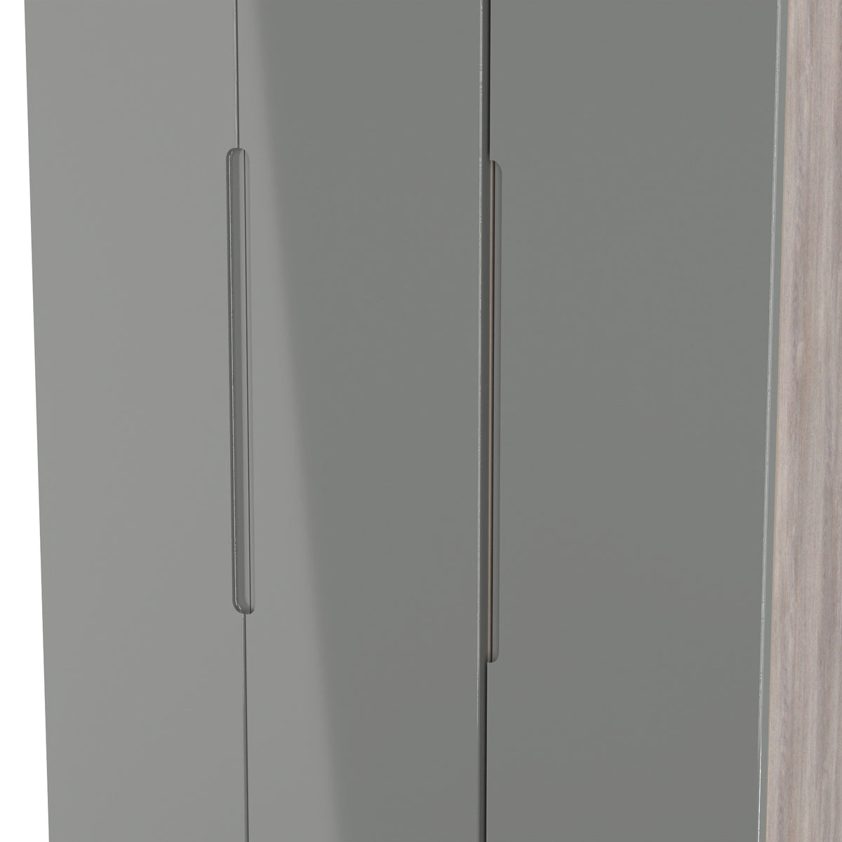 Milan Tall Triple Plain Wardrobe